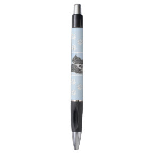 Stylo Peinture de collie frontalière - Belle art origina