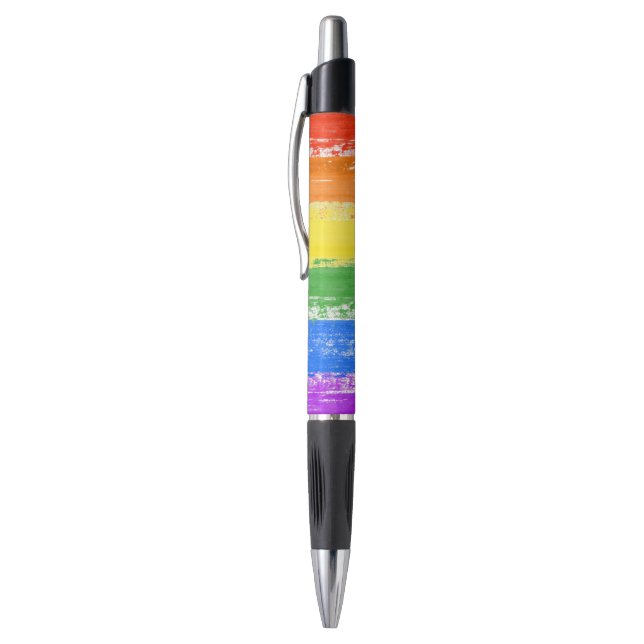 STYLO PEINTURE DE DRAPEAU D'ARC-EN-CIEL DE LGBT (Haut (Vertical))