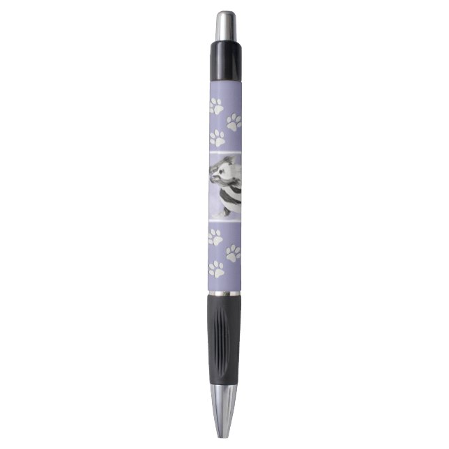 Stylo Peinture Shih Tzu - Cute Original Chien Art (Devant (Vertical))
