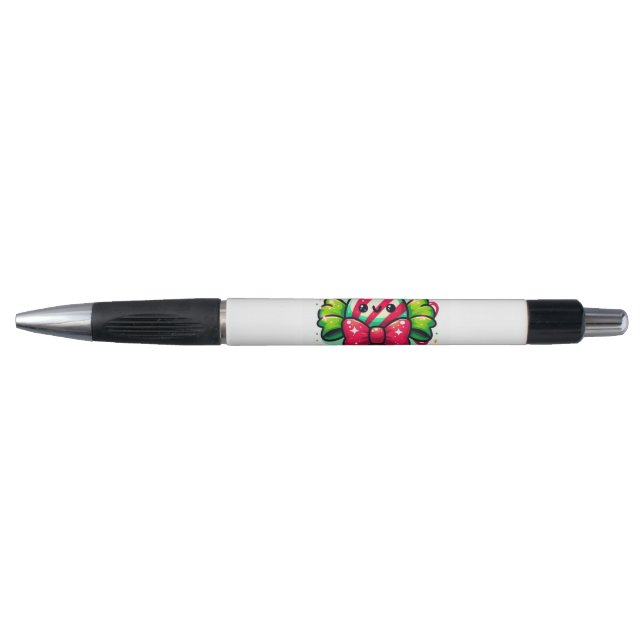 Stylo Peppermint Joy: Holiday Candy Character (Devant)