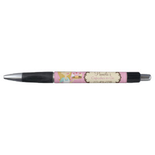 Stylo personnalisable blond 4 du petit gâteau D12