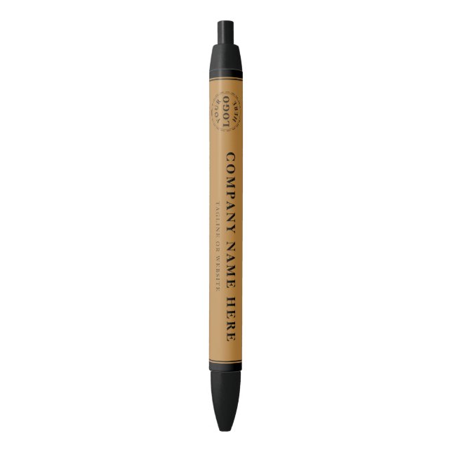 Stylo personnalisé avec logo – Promouvez votre mar (devant Vertical)