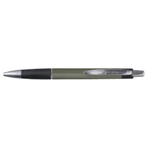 Stylo personnalisé bicolore vert mousse