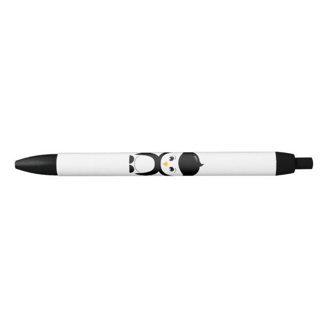 Stylo personnalisé de graphique de pingouin (Devant)