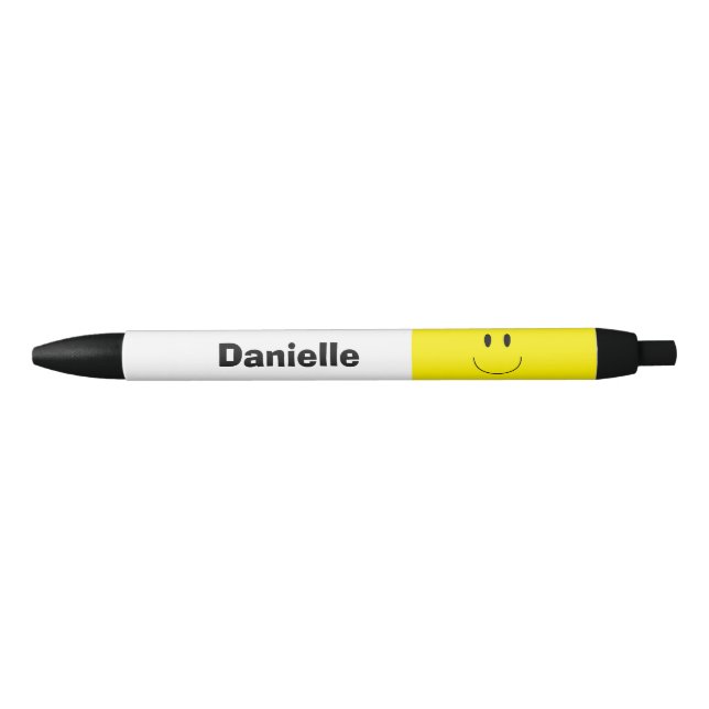 Stylo personnalisé "de visage heureux" (Devant)