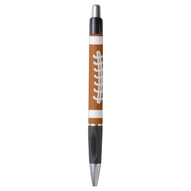 Stylo personnalisé du football (Devant (Vertical))