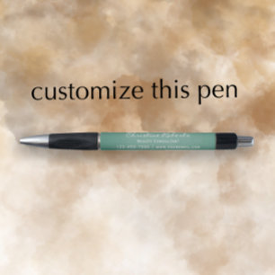Stylo Personnalisé Moderne Eucalyptus Business Promotion
