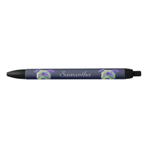 Stylo personnalisé par chien bleu de pitbull