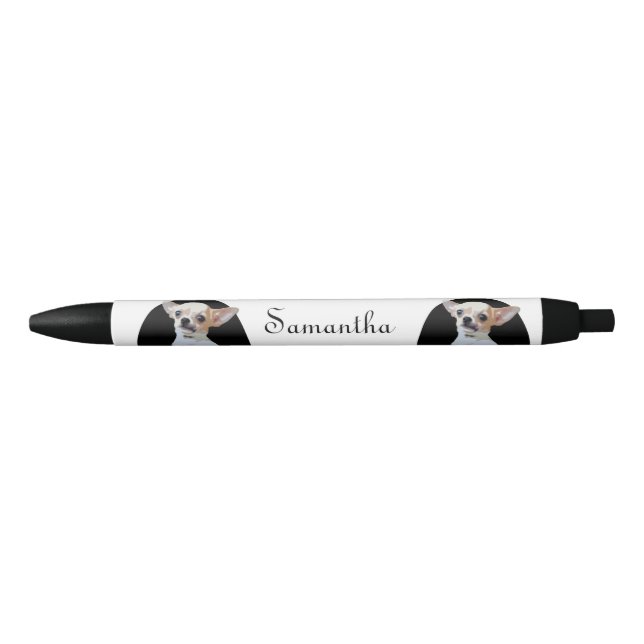 Stylo personnalisé par chien de chiwawa (Devant)