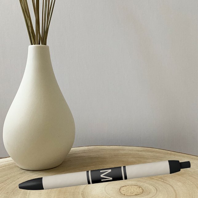 Stylo personnalisé Tan Monogrammé (Créateur téléchargé)