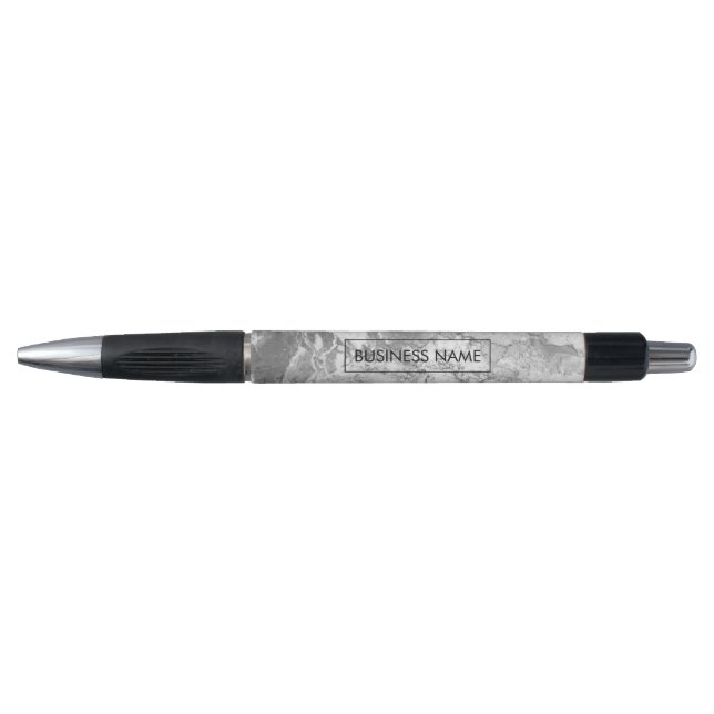 Stylo Pierre de marbre Moderne Élégante Entreprise Promo (Devant)