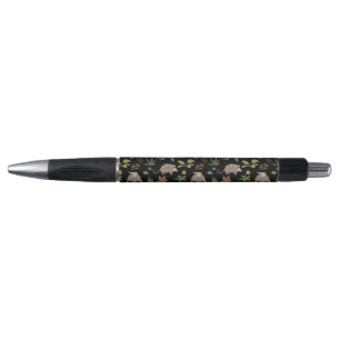Stylo Possum dans un champ de Berry en noir