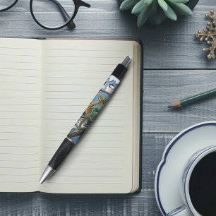 Stylo Poulet de dragon vert hiver