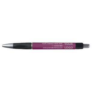 Stylo promotionnel avec texte de logo d'entreprise