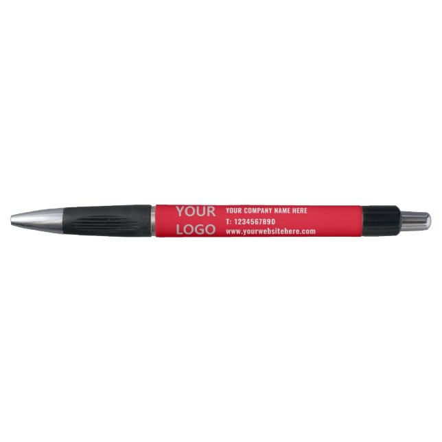 Stylo promotionnel professionnel Votre logo Texte  (Devant)