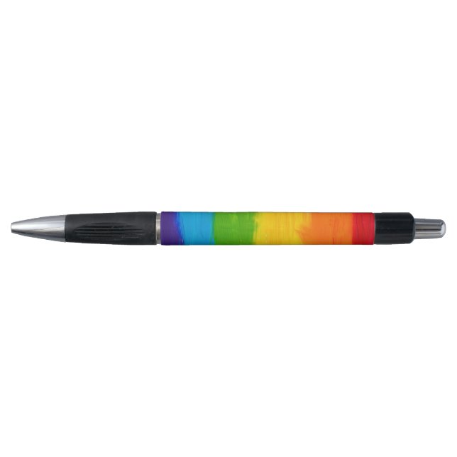 Stylo Rainbow Pride - LGBT Gay Lesbian Oil Paint (Devant)