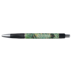 Stylo Rayures de Tigre Camouflage de Jungle Personnalisé