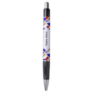 Stylo République tchèque et drapeau tchèque personnalisé