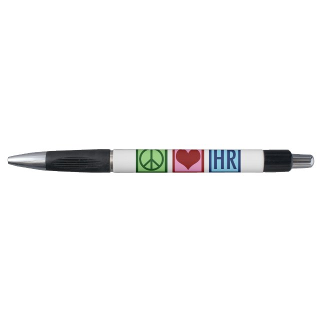 Stylo Ressources humaines Peace Love HR (Devant)