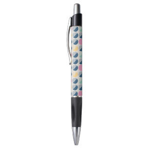 Stylo Rétro motif de demi-cercle