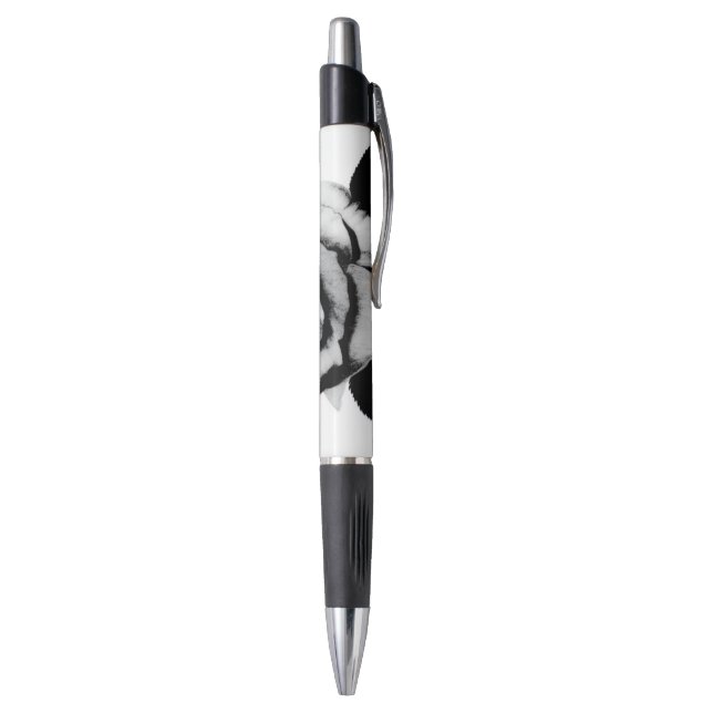Stylo Rose Gravée (Bas (Vertical))