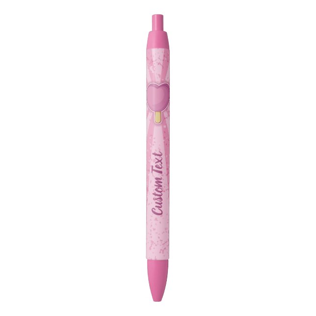 Stylo Rouge Bâton de crème glacée du coeur (devant Vertical)