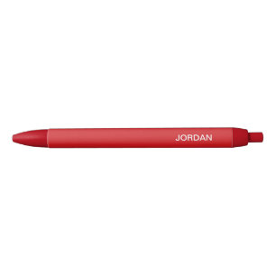 Stylo rouge monogramme