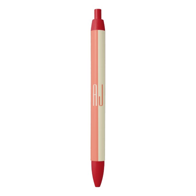 Stylo Rouge Monogramme moderne (devant Vertical)