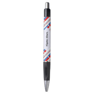 Stylo Russie Drapeau Russe Carrelé Personnalisation