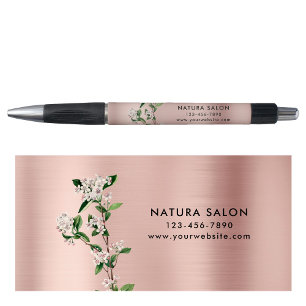 Stylo Salon de fleurs Business Promotionnels Rose Gold