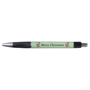 Stylo Santa Claus mignons Animaux Joyeux Noël