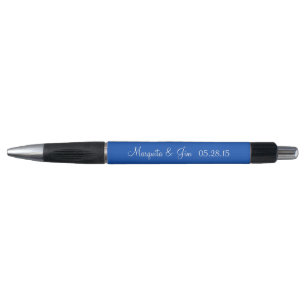 Stylo Sapphire Faveurs de mariage personnalisées