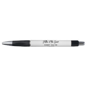Stylo Script pour le Père du Marié Mariage Personnalisé