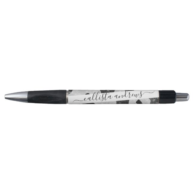 Stylo Séquins de Parties scintillant brillant noir brill (Devant)