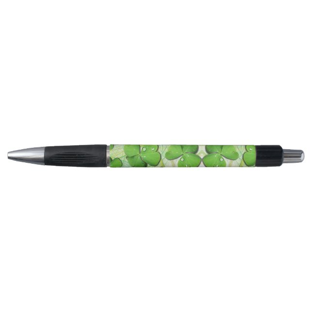 Stylo Shamrock vert St Patrick iPhone 5 Coque-Mate (Devant)