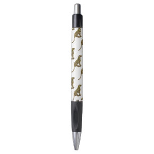 Stylo Siloette léopard Brown et jaune