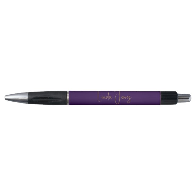 Stylo Simple violet uni (Devant)