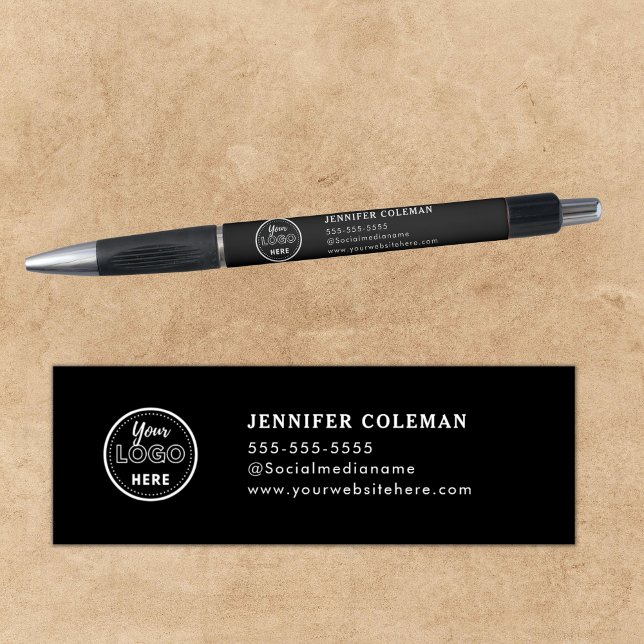 Stylo Site Web de Logo Promotionnel de Marque Profession (Créateur téléchargé)