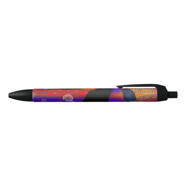 Stylo Stylisé Art Outback Autochtone Australien (Haut)