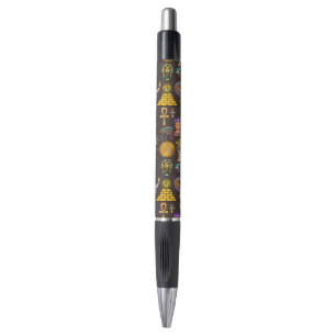 Stylo Symbole Motif égyptien Hiéroglyphique antique