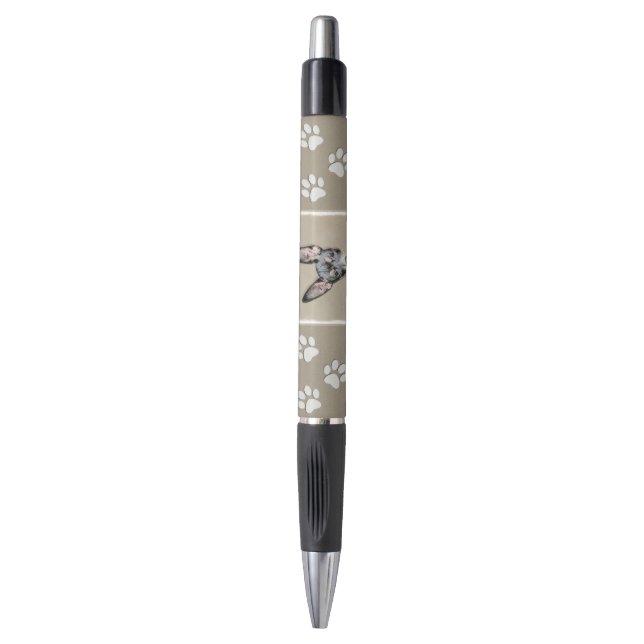 Stylo Tableau Rat Terrier - Cute Original Chien Art (Devant (Vertical))