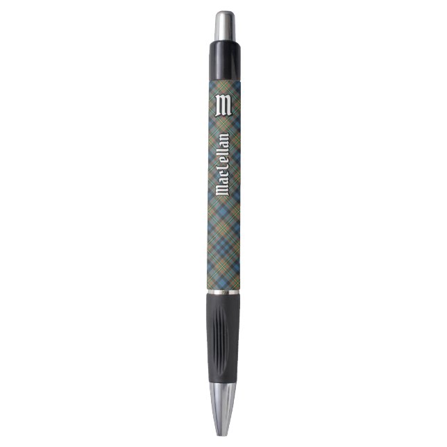 Stylo Tartan ancien du clan MacLellan (Devant (Vertical))