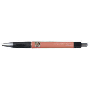 Stylo Terracotta Logo Personnalisé Photo & Nom