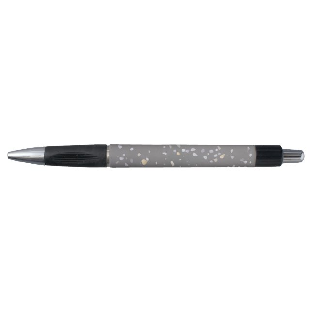 Stylo Terrazzo gris moderne (Devant)