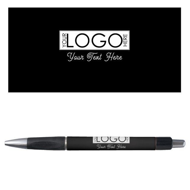 Stylo Texte du script rétro du logo professionnel (Professional Business Logo Retro Script Text Pen)