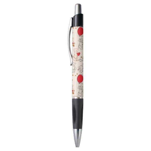 Stylo Texture avec le nounours (Haut (Vertical))