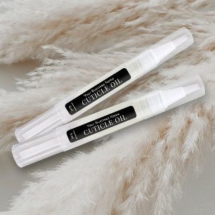 Stylo torsion cosmétique noir 3ml 5ml Étiquette d'