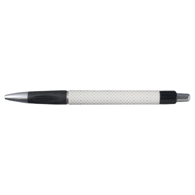 Stylo Two views of a retractable pen against a white  (Devant)