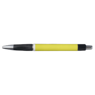 Stylo Un carré jaune vif entouré d'un blanc immaculé