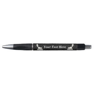 Stylo White Cat on Piano Keys Music Notes
